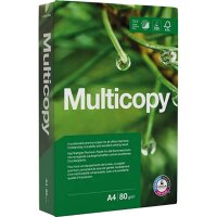 Multicopy Papier 80g/m² DIN-A4 - 500 Blatt...