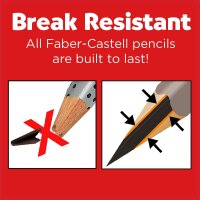 Faber-Castell 111997 - 2 Jumbo GRIP Bleistifte, Härtegrad: B, Schaftfarbe: silber