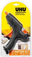 UHU 48365 Heißklebepistole Hot Melt Starter-Kit (Pistole + 6 Patronen)